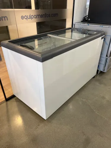 Freezer horizontal - Vidro - 400 litros - Gelopar