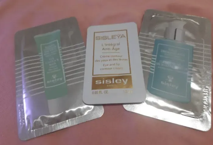 Kit com 3 Amostras de Luxo Sisley Paris - Área dos Olhos e Lábios (Originais e Lacradas)