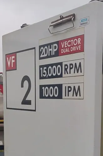 CNC VF2 20HP VECTOR DUAL DRIVE