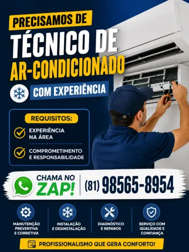 Técnico de ar condicionado 