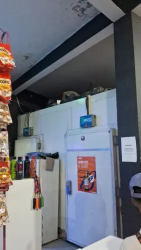 Câmara fria completa congelada 