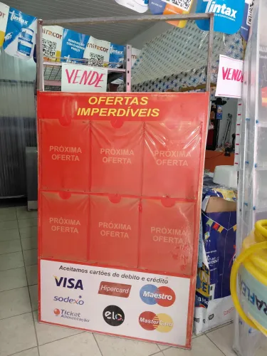 Placa de promoção 