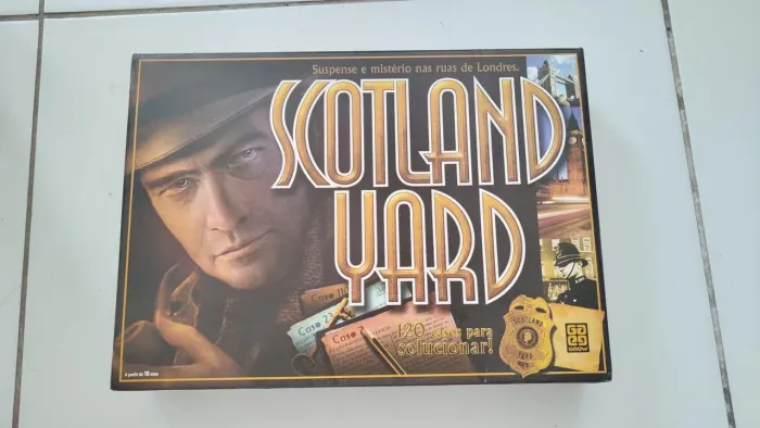 Jogo de tabuleiro Scotland yard 120 casos