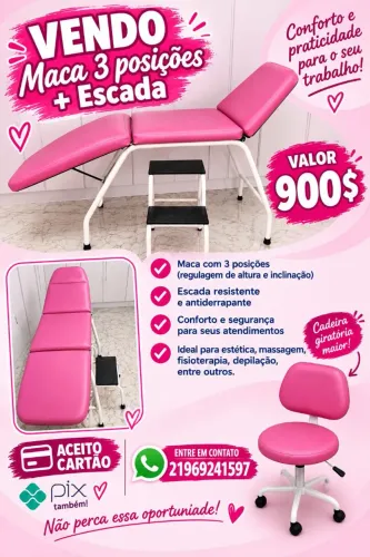 Vendo kit maca rosa
