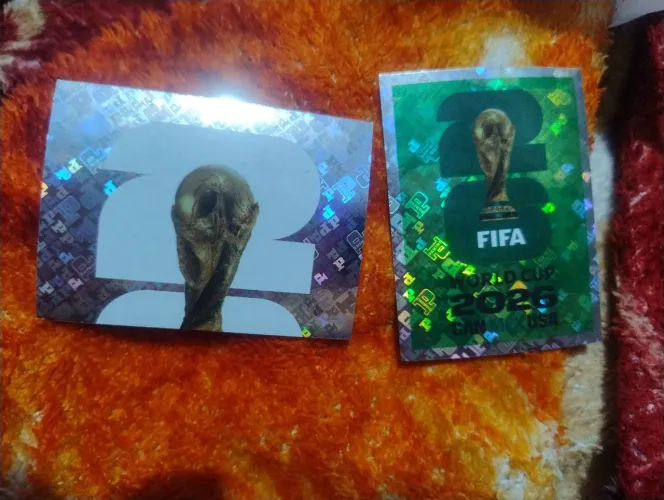 Figurinhas raras da copa