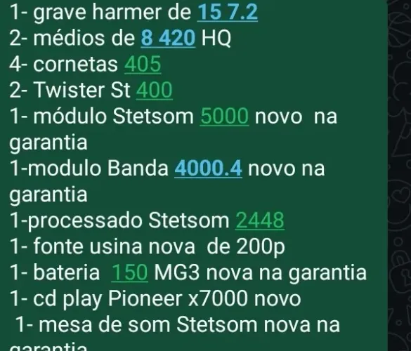 Caixa trio top padrão ZAP *