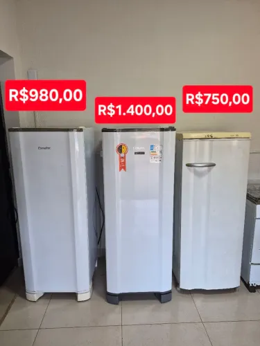 Geladeiras usadas barata COM GARANTIA
