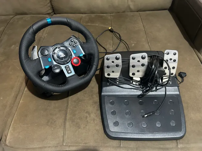 VOLANTE E PEDAIS G29 FORCE