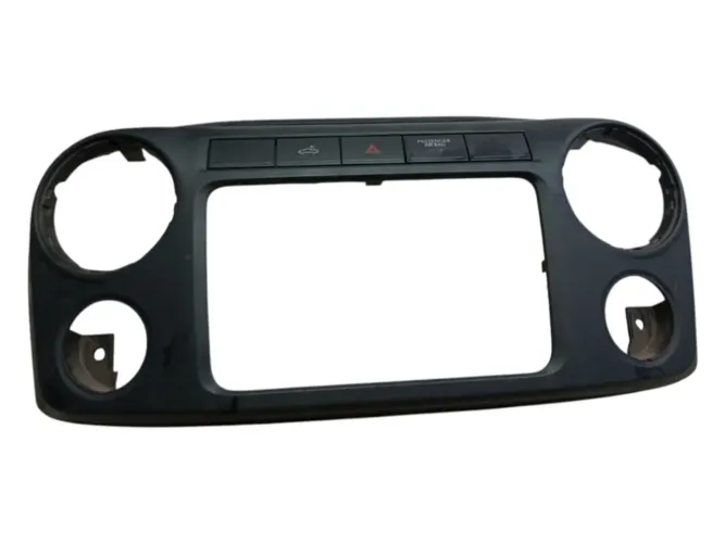 Moldura Central Painel Som/ar Volkswagen Amarok 2010 A 2016
