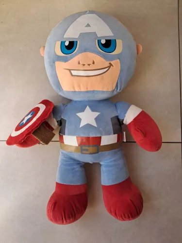 BONECO CAPITÃO AMÉRICA BEM GRANDE 