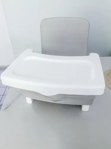 Cadeira de Refeição Portátil Smart Cosco Kids, Cinza