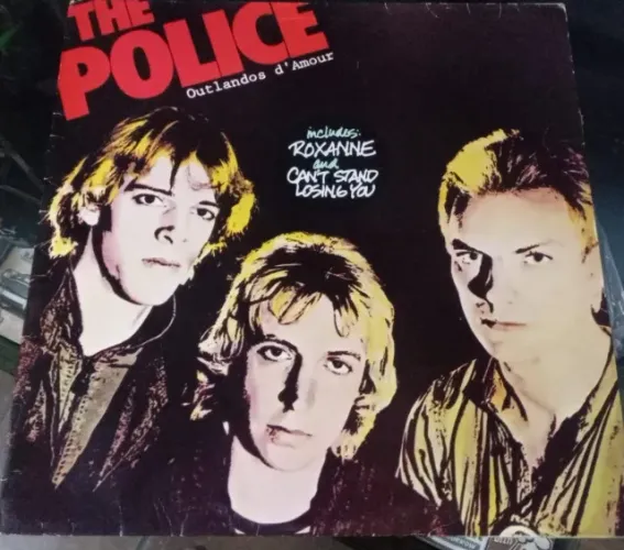 LP The Police - Outlands D'amour - Nacional