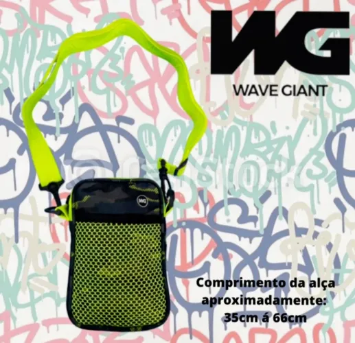 Mini Sholder Camo Neon Impermeável
