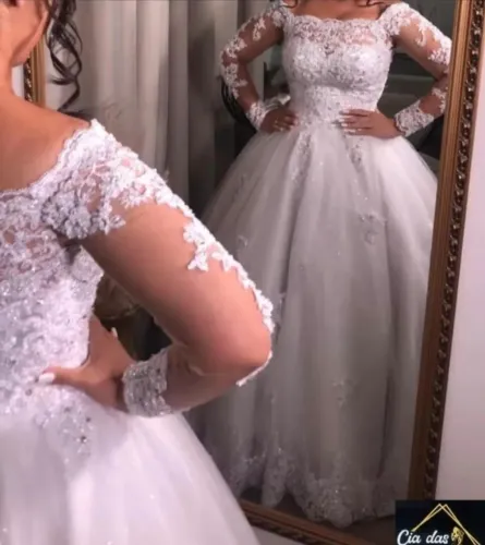 Vestidos de noiva plus size do 46 ao 52. R$399.00