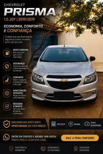 Chevrolet Prisma Sed. Joy/ LS 1.0 8V Flexpower 4P 2019