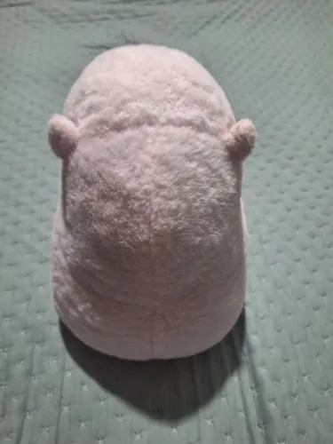 Capivara rosa de pelúcia super fofa e bonitinha