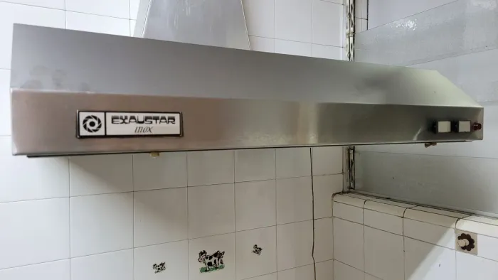 Exaustor em Inox Exaustar para 06 bocas