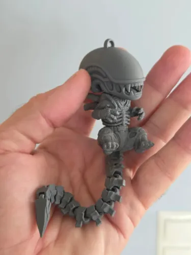 Chaveiro Xenomorfo Articulado Mini alien