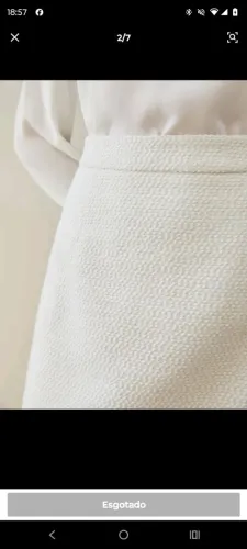 MOTF PREMIUM Saia midi Mistura de lã