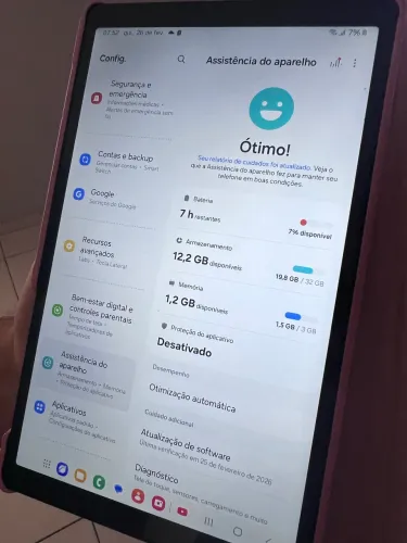 Tabelt Sansumg A7 Semi novo