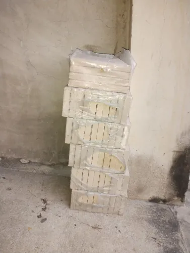 54 placas refratários