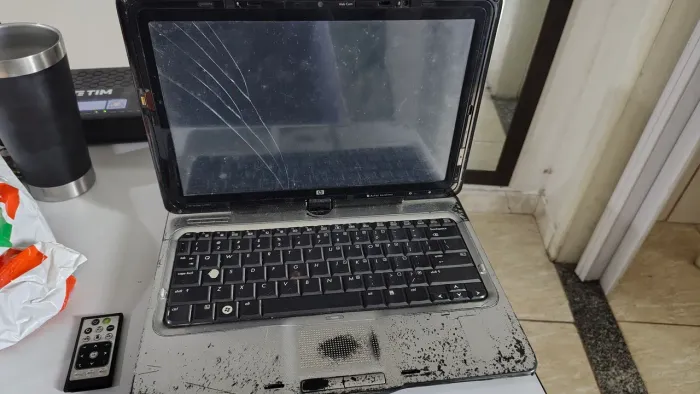 Notebook HP Pavilion tx1000 / tx2000 - SUCATA - Peças - Tela Trincada