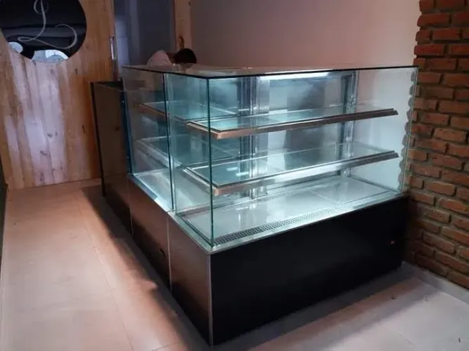 Balcão padaria inox