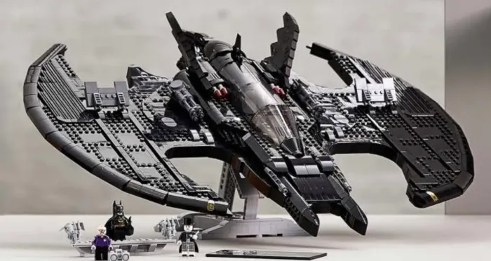 Bloco de Montar Nave Batman Filme - 1989 batwing - 2363 Pçs