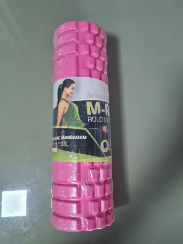 Rolo Miofascial 45 cm Rosa Produo Novo