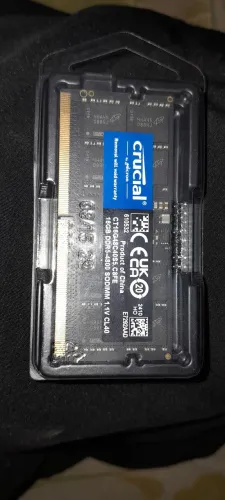 MEMÓRIA RAM CRUCIAL 16GB DDR5 4800
