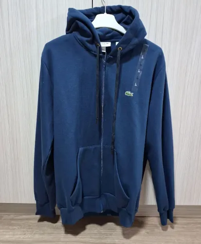 Moletom Aberto Lacoste 