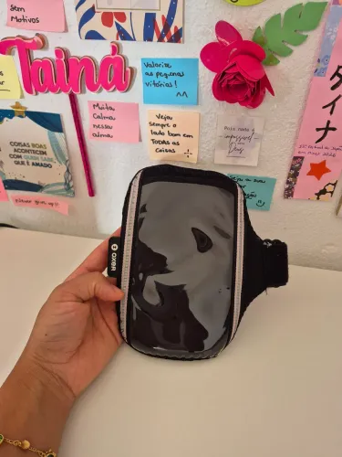 Porta Celular Oxer Refletivo - Tam. G/GG<br>