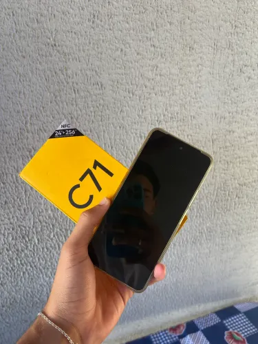 Realme c71 256gb usado estado de novo