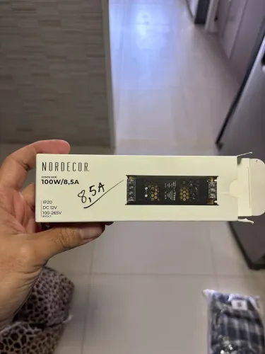 Fita Led Kian COB 3000k 5 metros 15w  + Reator Nordecor (tudo novo e funcionando)