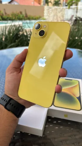 iPhone 14 Plus (128GB) - IMPECÁVEL E COMPLETO (caixa, nota fiscal e brindes)