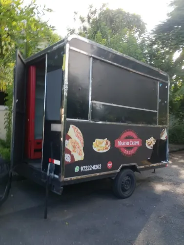 Trailer food truck
