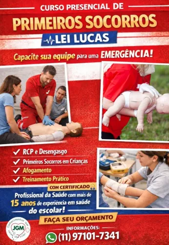 Curso de primeiros Socorros