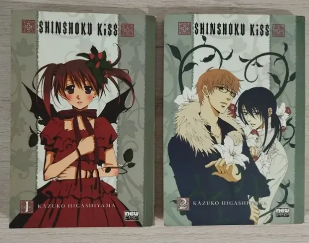 Mangá Shinshoku Kiss (coleção completa em 2 volumes)