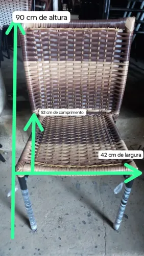Cadeira para Mesa, em fibra sintética