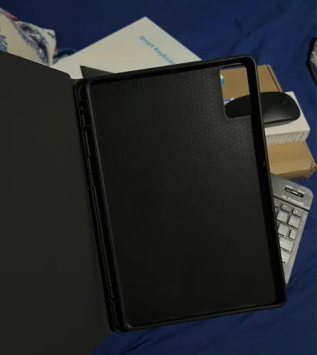 KIT: CAPA, TECLADO E MOUSE NA COR PRETA