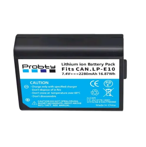 2 Baterias e Carregador Duplo Lp-E10 Batmax 1500 Mah Câmeras Canon Eos T3 T6 T7 T1000