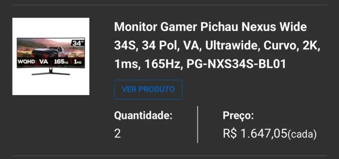 Monitor gamer