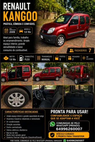 Renault Kangoo Expres.sportway 1.6/1.6 Hi-flex 2010