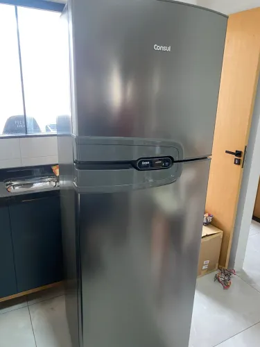 Geladeira CÔNSUL CRM43N 386L Inox