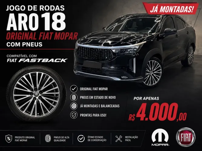 RODAS ARO 18 ORIGINAL FIAT MOPAR