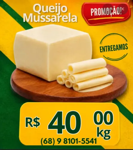 QUEIJO MUSSARELA DA FAZENDA