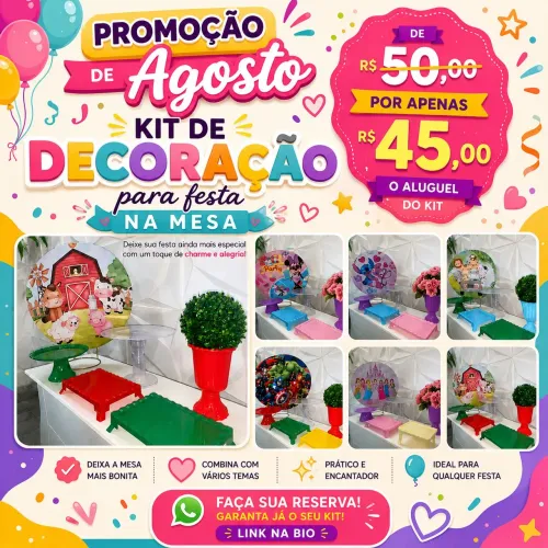 PROMOÇÃO - FESTA NA MESA