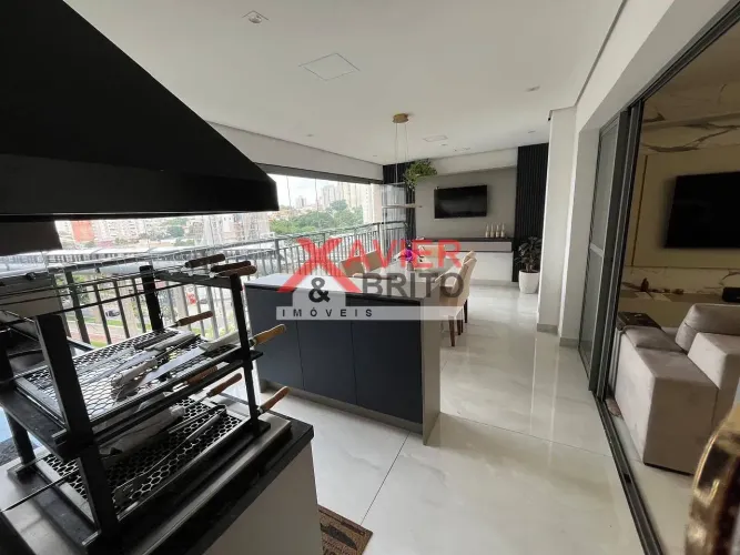 Apartamento à Venda  3 Suítes, 2 Vagas, 121m², Porteira Fechada no Gran Diálogo Vila Prude