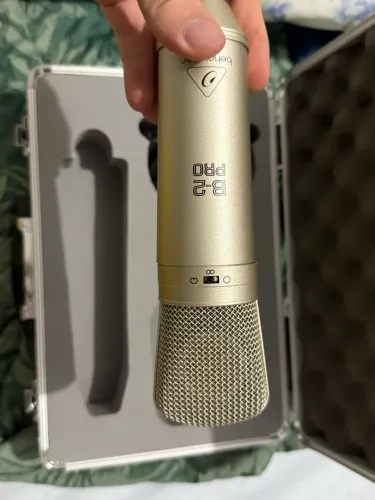 Microfone Behringer B-2 PRO Condensador - Prata