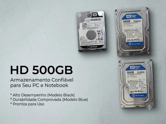 HD 500GB WD - pc / notebook